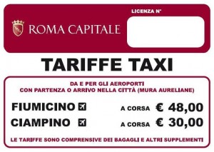 Rome taxi fares rome airport taxis have fixed price