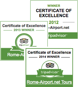 tripadvisor winner certificate of excellence 2012-2013-2014
