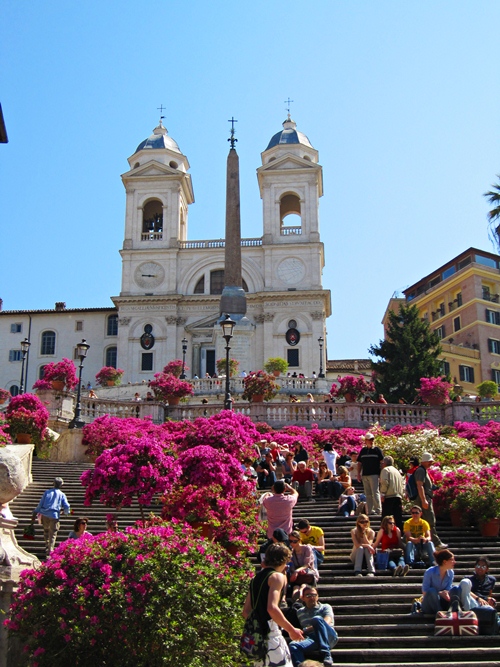 Layover in Rome: The Spanish Steps Rome-5