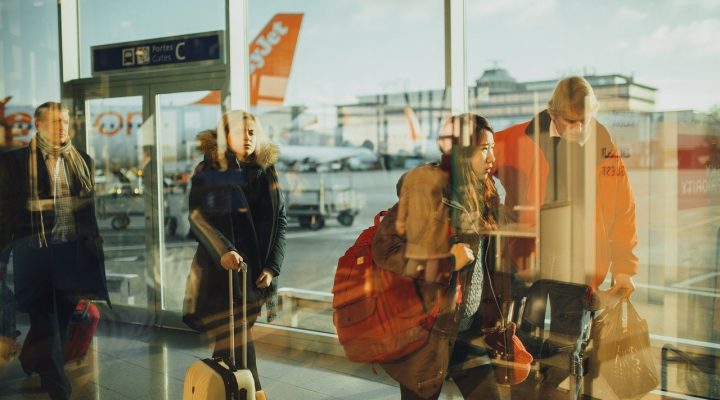 ローマ空港の荷物