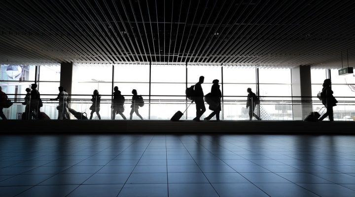 Rome airport terminal