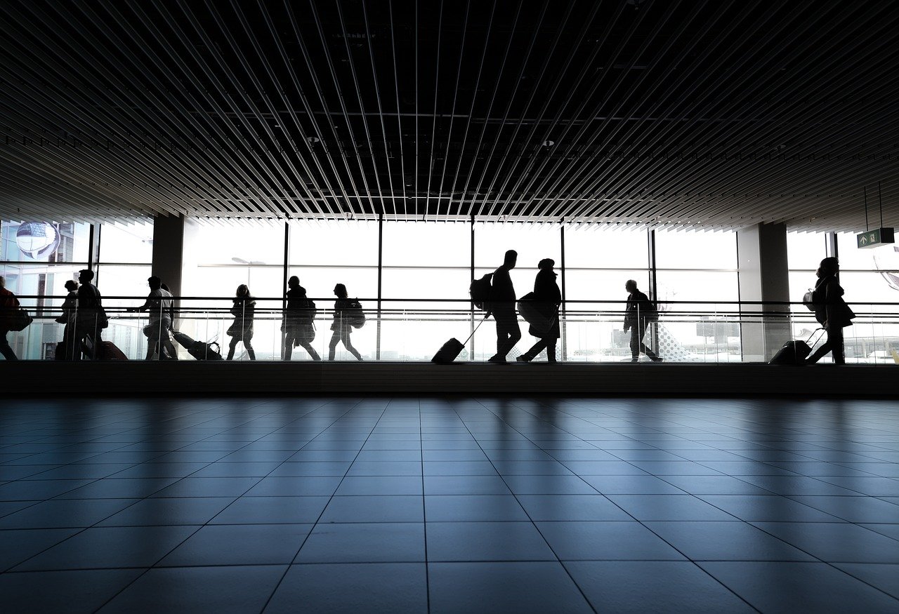 Rome airport terminal