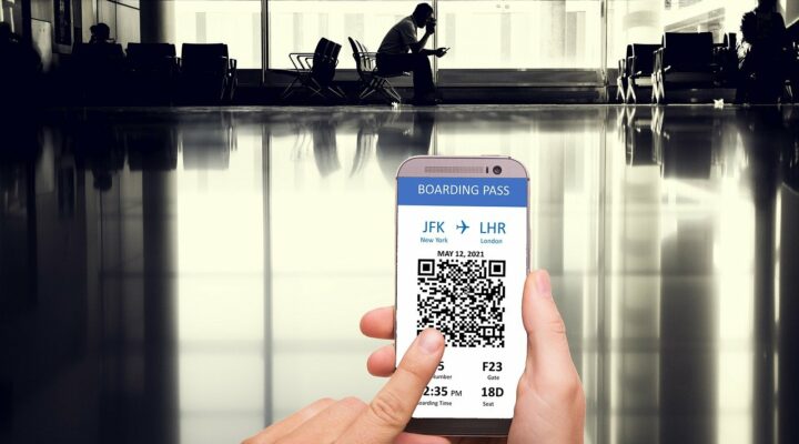 Covid test at Rome airport