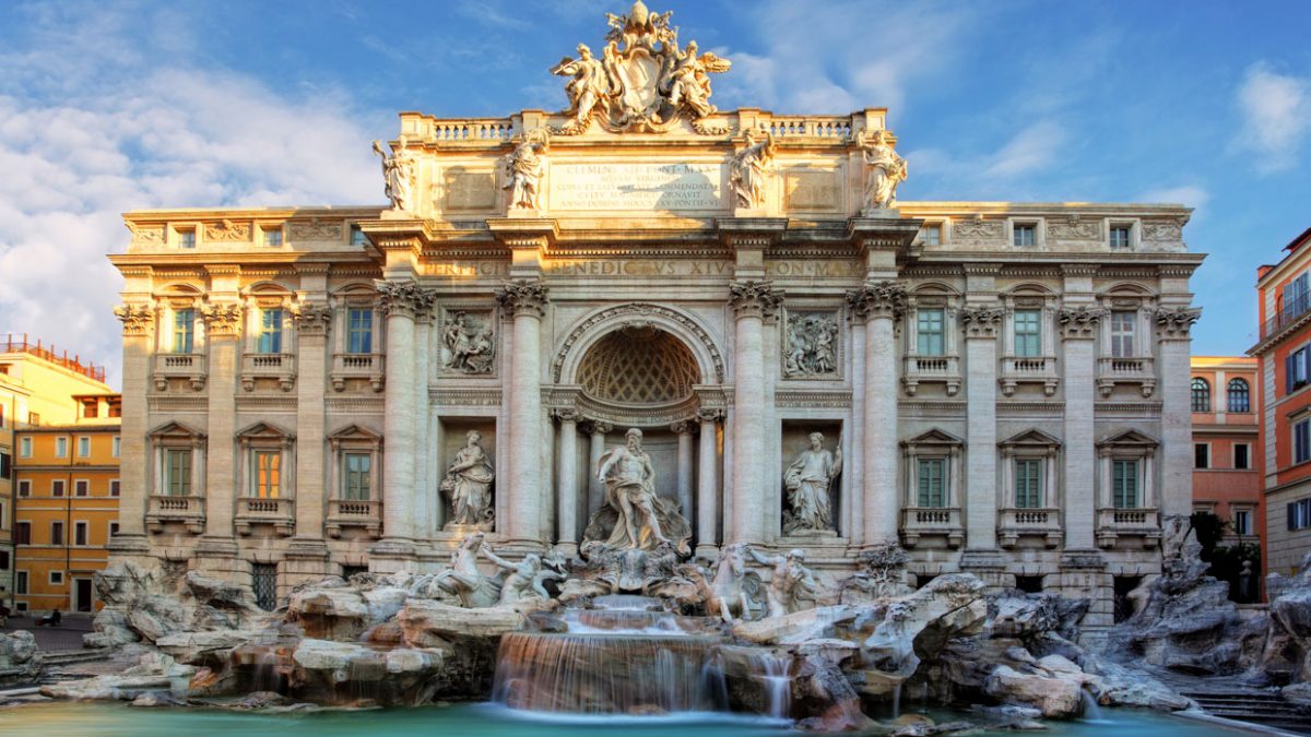 Layover in Rome: Trevi Fountain Rome